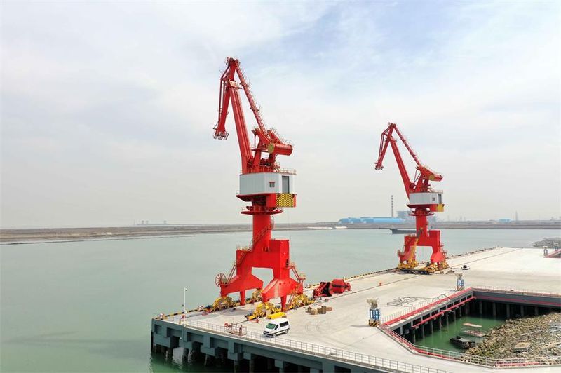 奮進“春天里” | 衛華多系列港機產品硬核發力通州灣新出?？诮ㄔO！